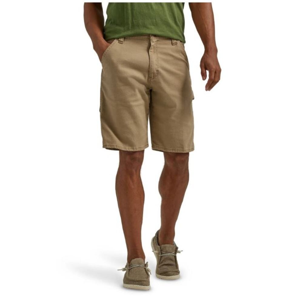 NWT! Wrangler Men's and Big Men's Carpenter Shorts Petrified Oak 36X10